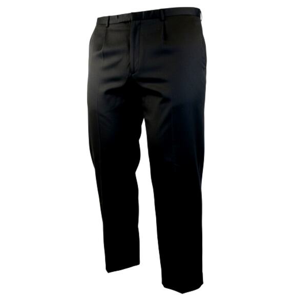 Haggard Work-To-Weekend Men's New Pants Black Khaki Pants - Size: 52x34 - Picture 2 of 5